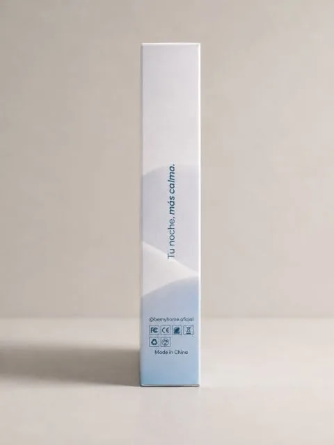 Mockup frontal del packaging
